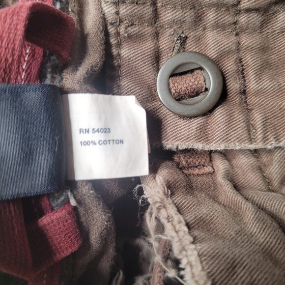 Vintage Gap Pants 34x30 Brown Cargo Parachute Industrial Workwear Utility Y2K - Picture 7 of 7